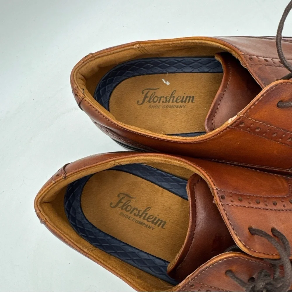 Florsheim brown Tamilio oxfords size 13M